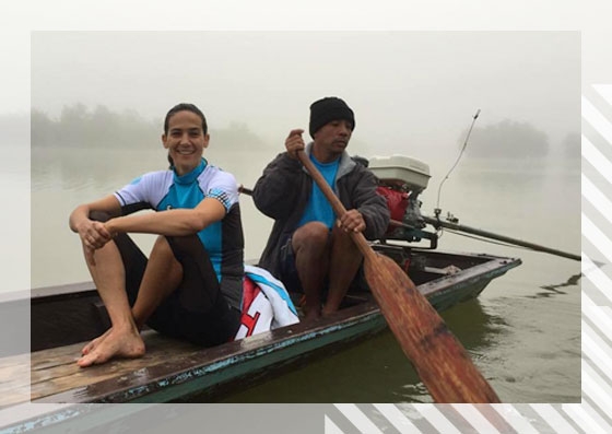 SUP trip on the Mekong